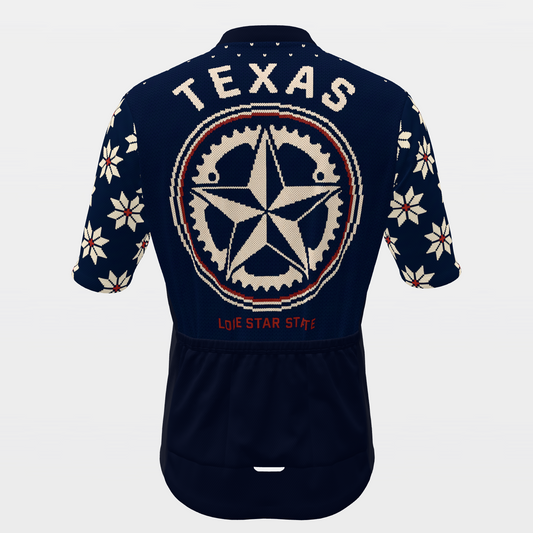 Texas Nordic Selburose Knit Cycling Jersey – Back product view