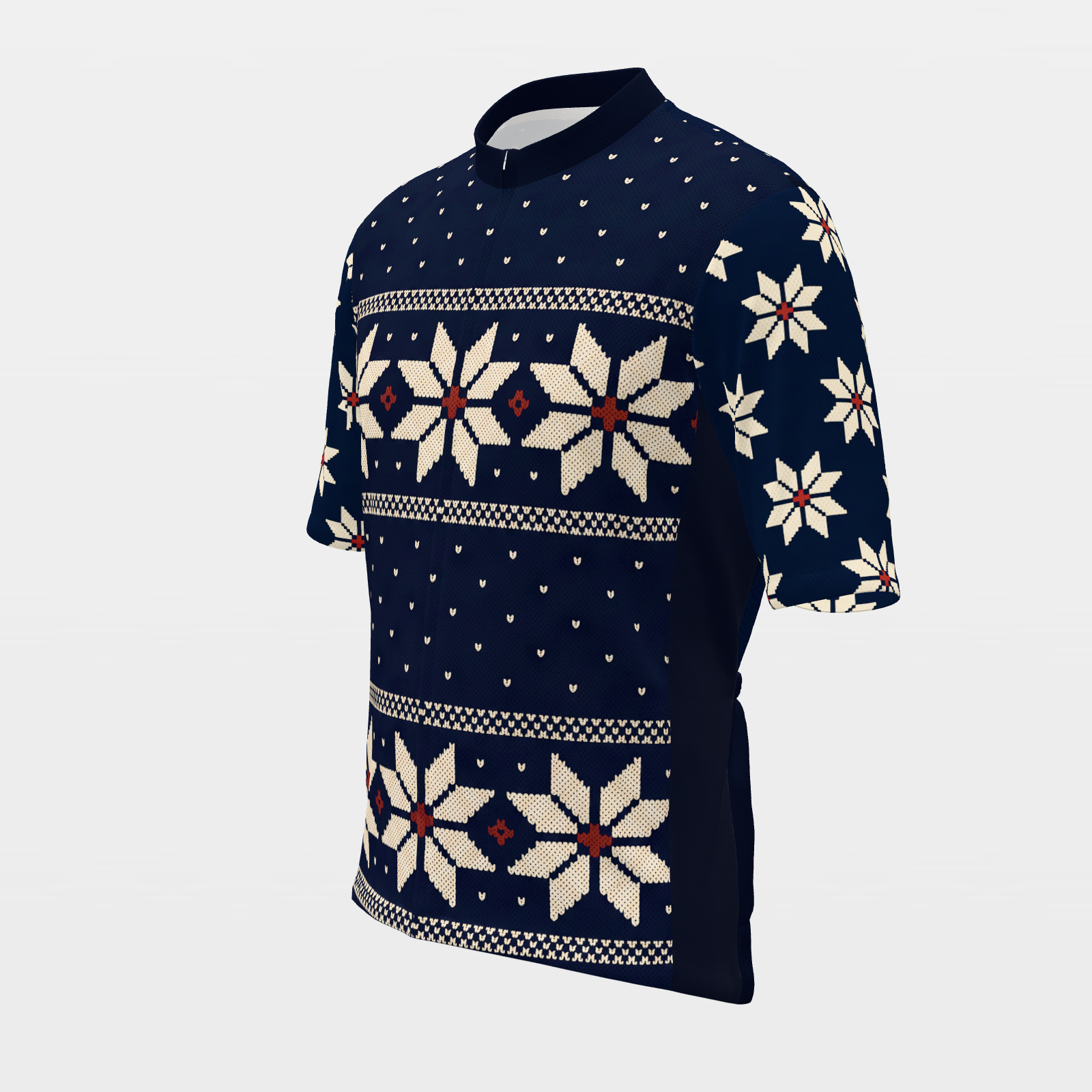 Texas Nordic Selburose Knit Cycling Jersey – Front Left product view