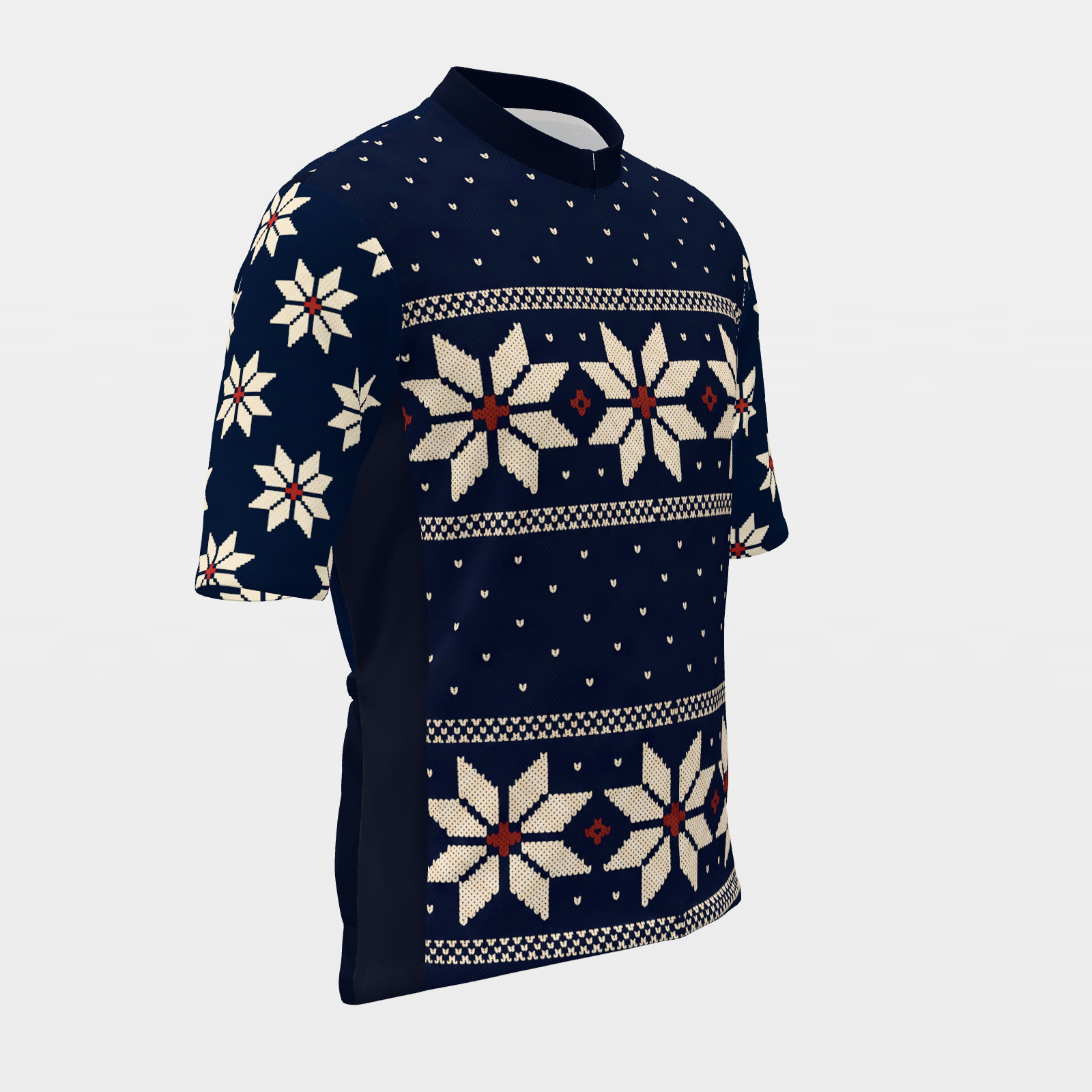 Texas Nordic Selburose Knit Cycling Jersey – Front Right product view
