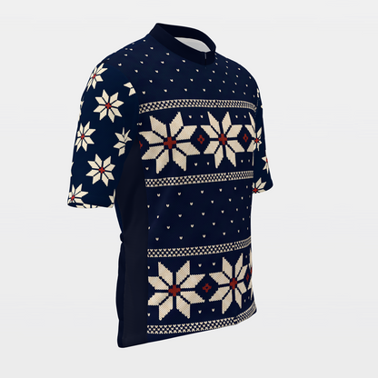 Texas Nordic Selburose Knit Cycling Jersey – Front Right product view