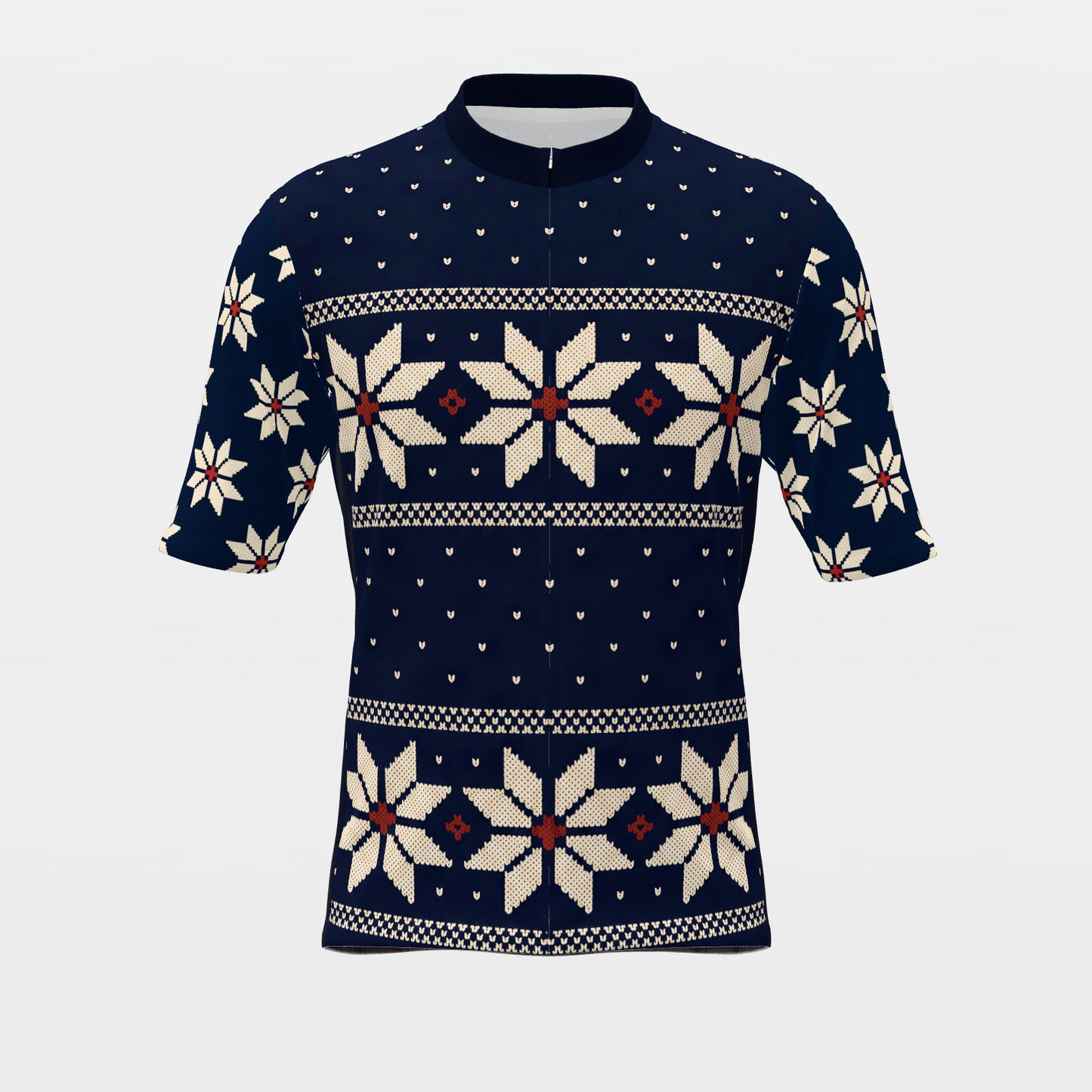 Texas Nordic Selburose Knit Cycling Jersey – Front product view