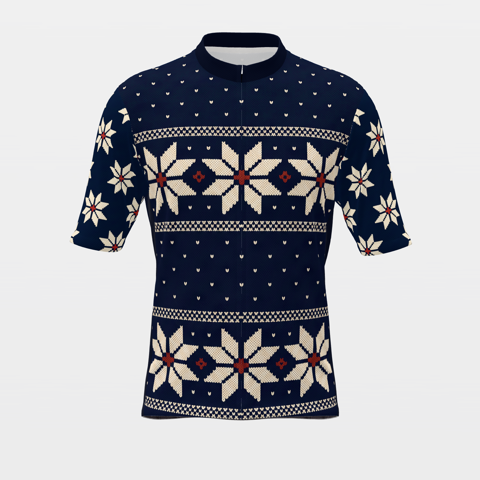 Texas Nordic Selburose Knit Cycling Jersey – Front product view
