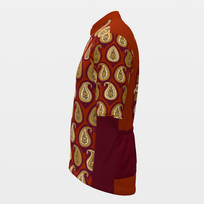 Texas Persian Paisley Cycling Jersey – Left product view