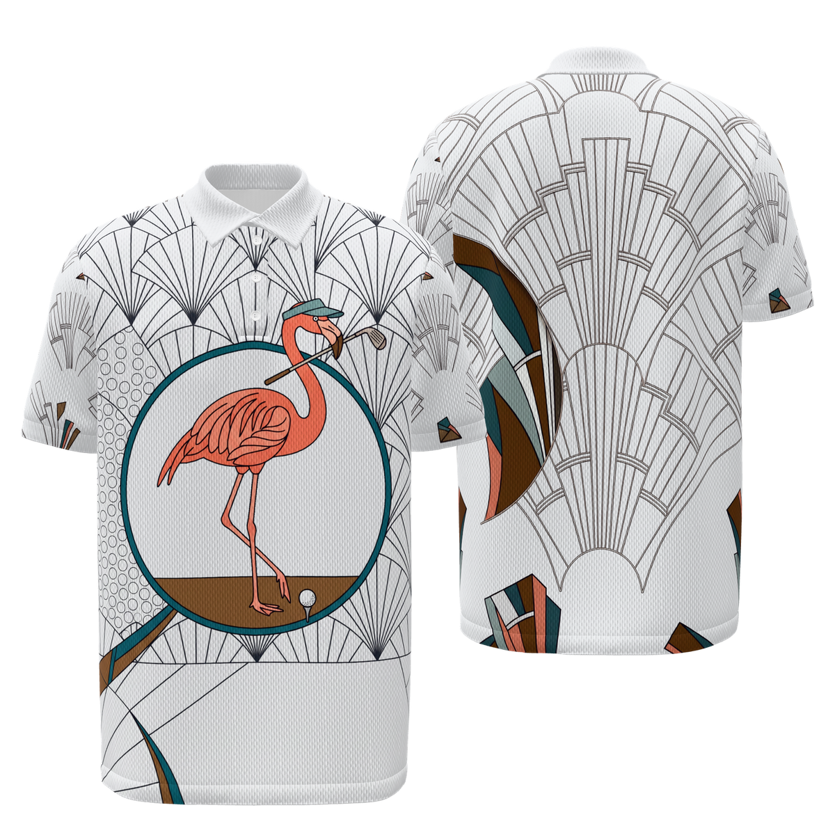 Birdie Window Golf Polo Shirt