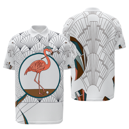 Birdie Window Golf Polo Shirt