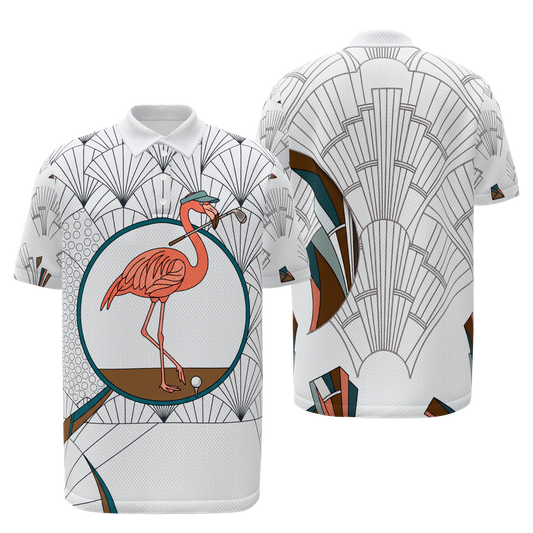 Birdie Window Golf Polo Shirt