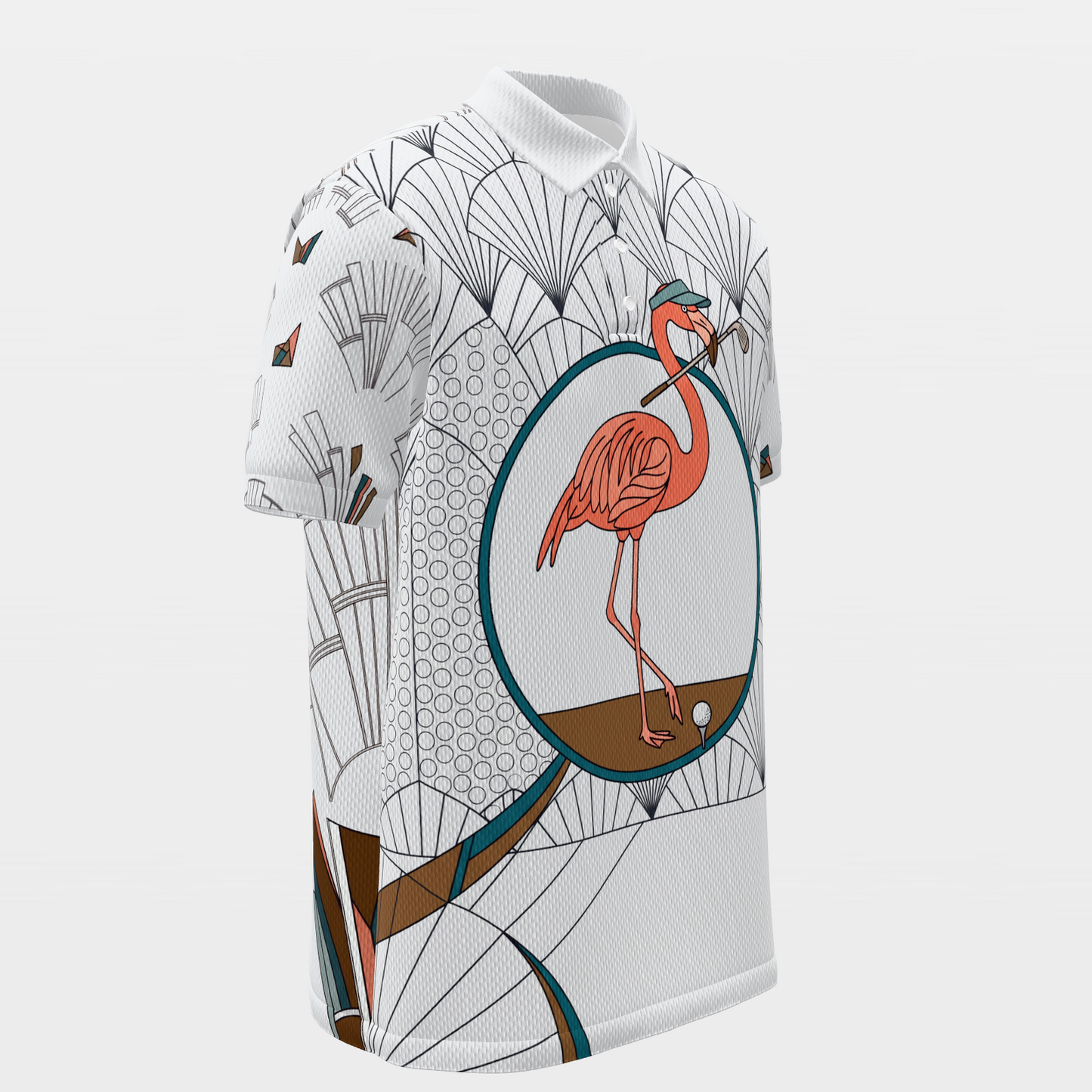 Birdie Window Golf Polo Shirt
