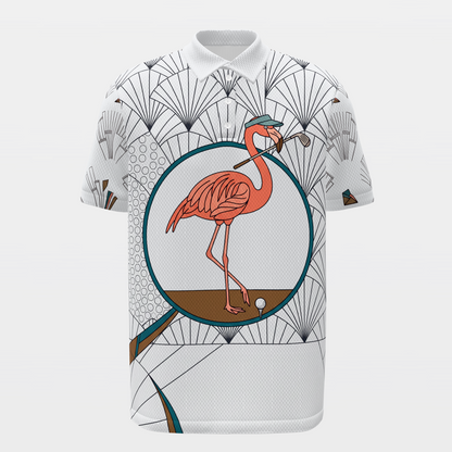 Birdie Window Golf Polo Shirt