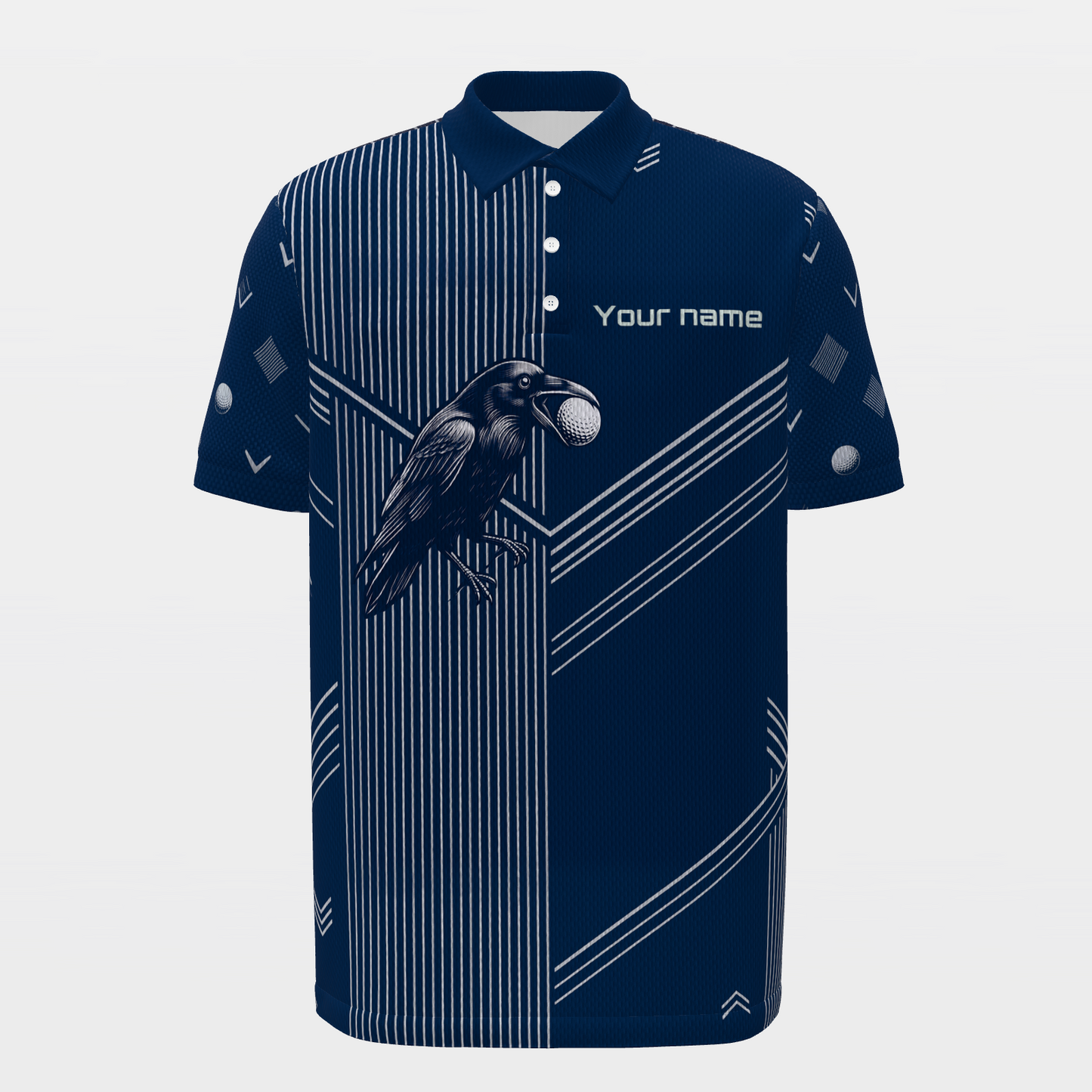 Stolen Ball Flight Golf Polo Shirt