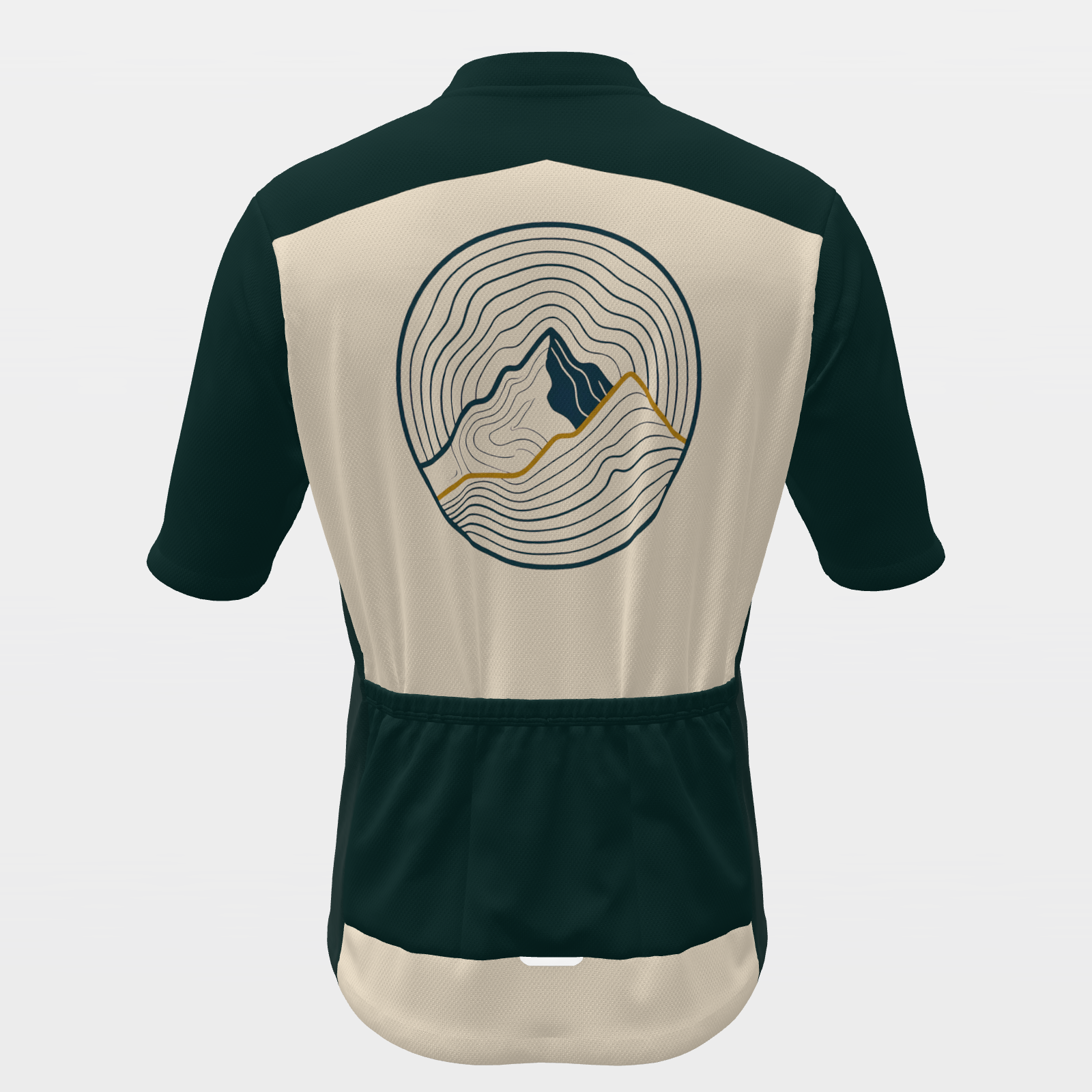 Contour Ridge Cycling Jersey – Back view