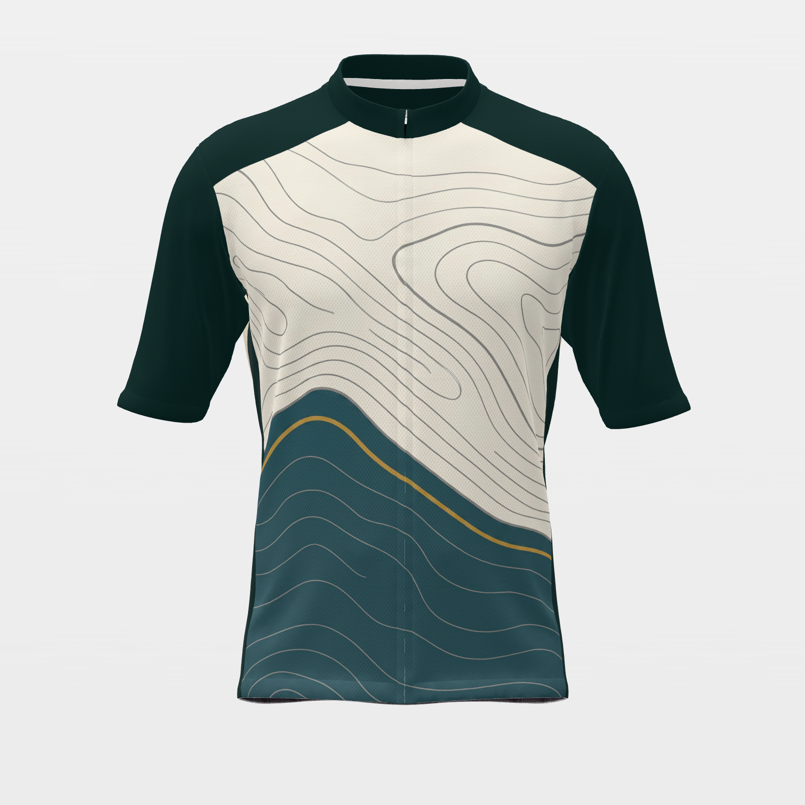Contour Ridge Cycling Jersey – Front view