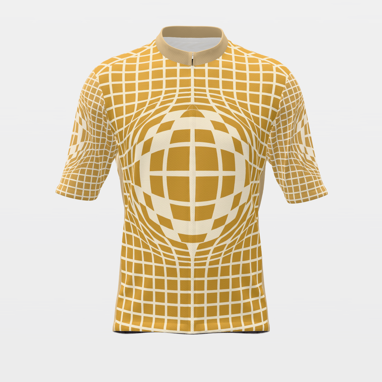 California Kinetic Op Art Cycling Jersey – Front product view
