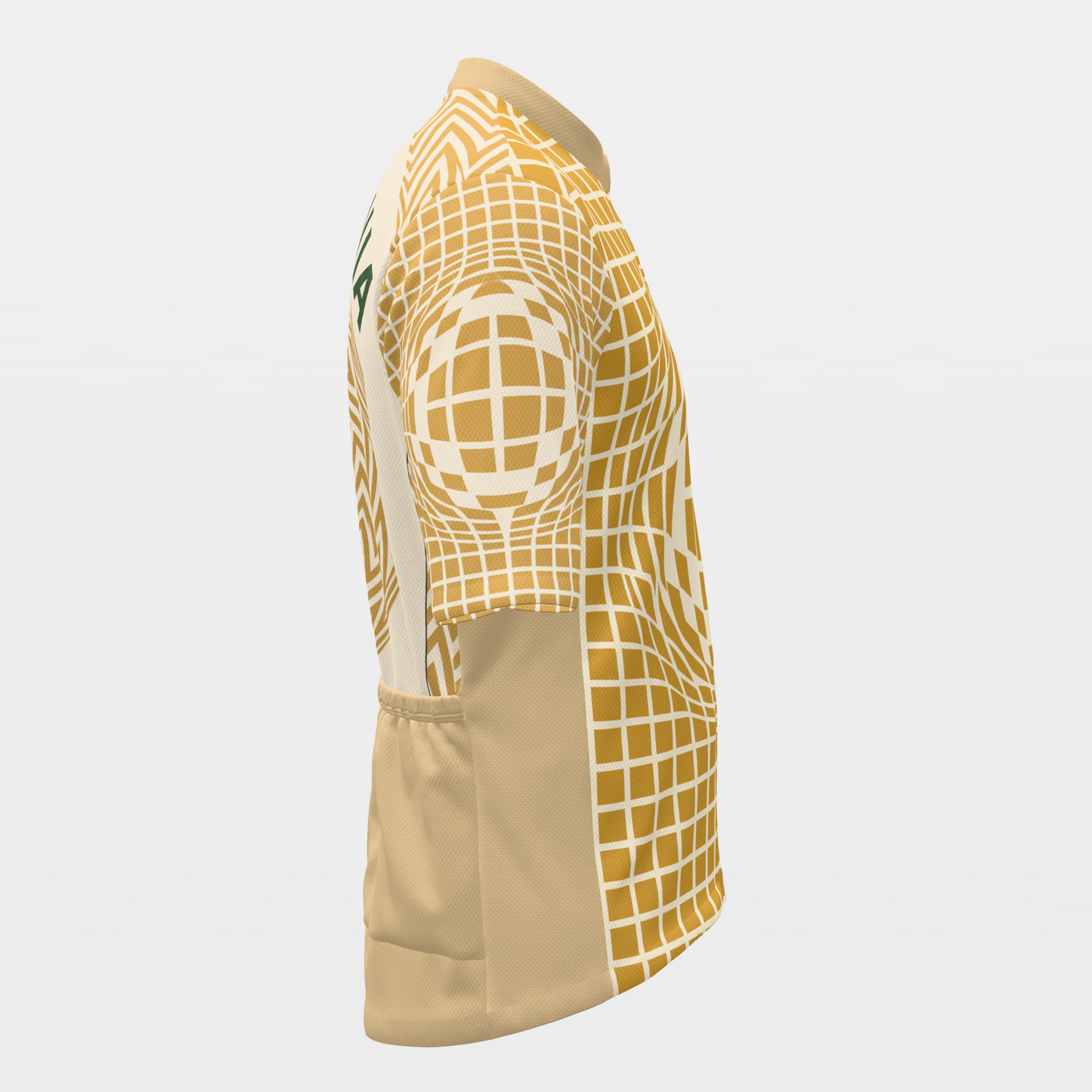 California Kinetic Op Art Cycling Jersey – Right product view