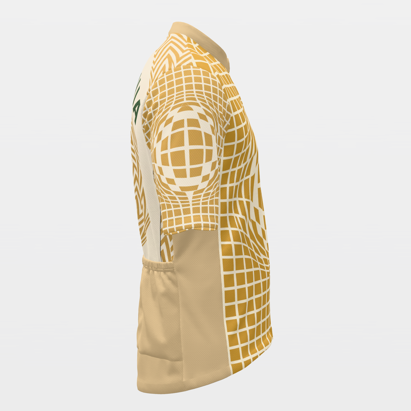 California Kinetic Op Art Cycling Jersey – Right product view