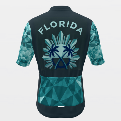 Florida Crystal Facet Cycling Jersey – Back product view