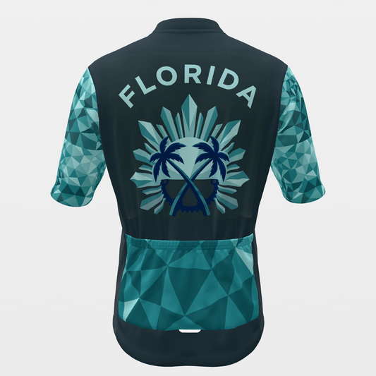 Florida Crystal Facet Cycling Jersey – Back product view