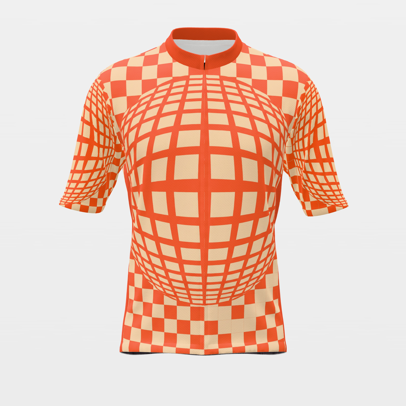 Florida Kinetic Op Art Cycling Jersey – Front product view