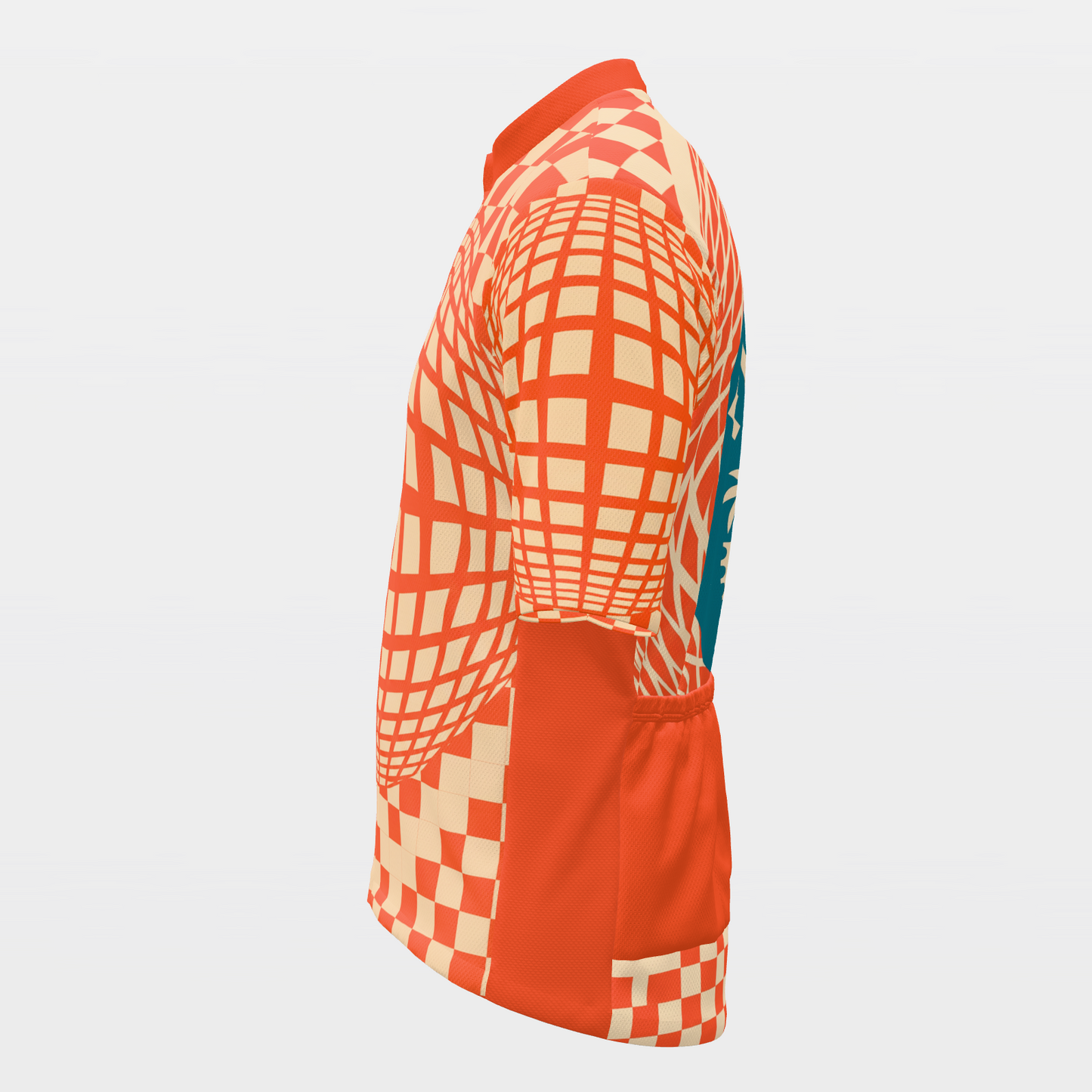 Florida Kinetic Op Art Cycling Jersey – Left product view