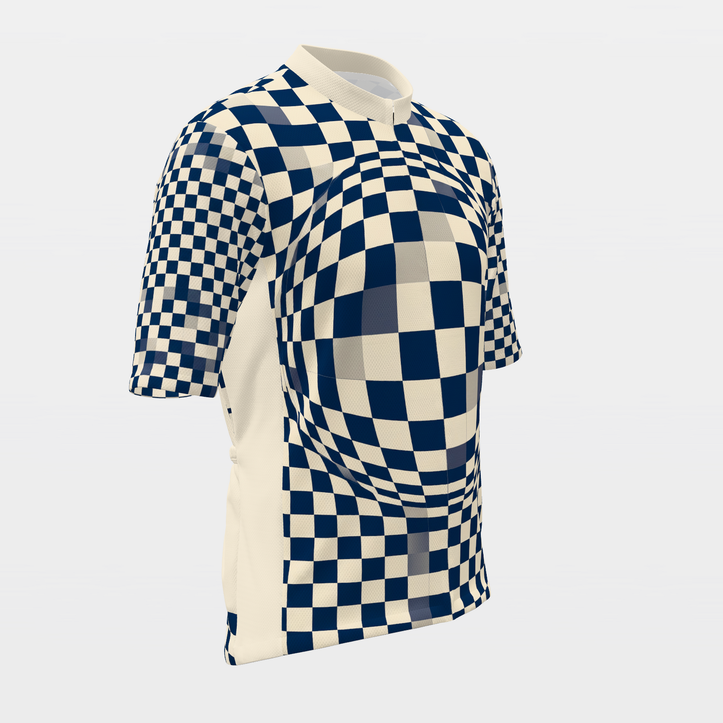 Texas Kinetic Op Art Cycling Jersey – Front Right product view