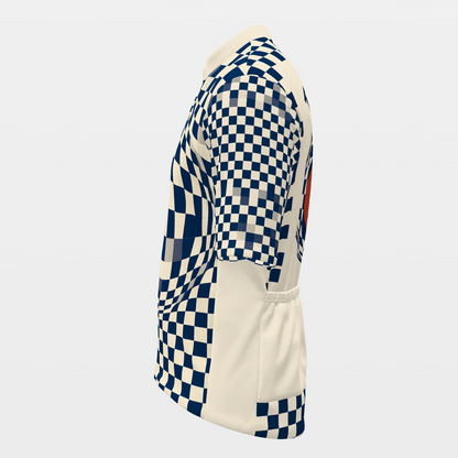 Texas Kinetic Op Art Cycling Jersey – Left product view