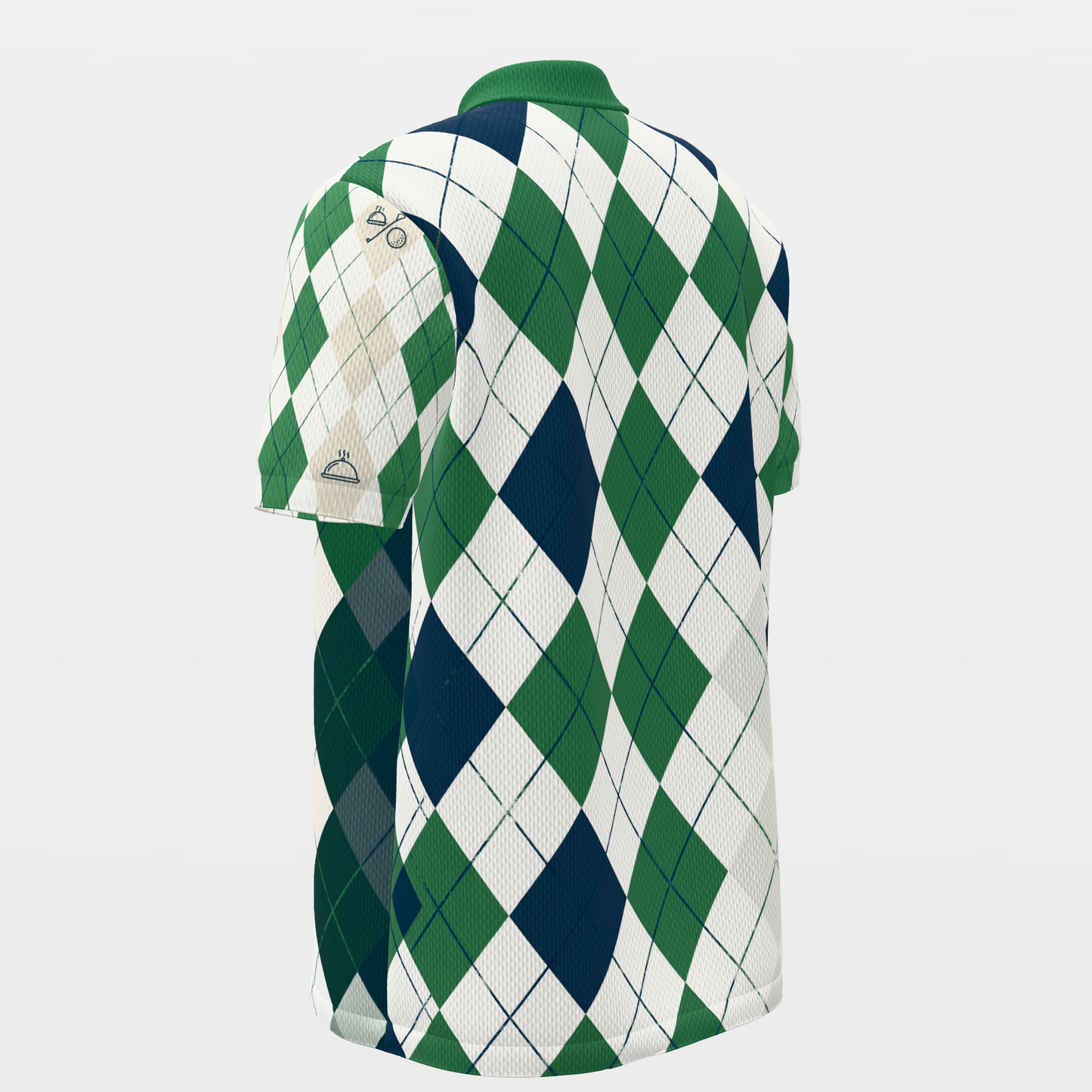 First Tee Breakfast Golf Polo Shirt – Back Left product view