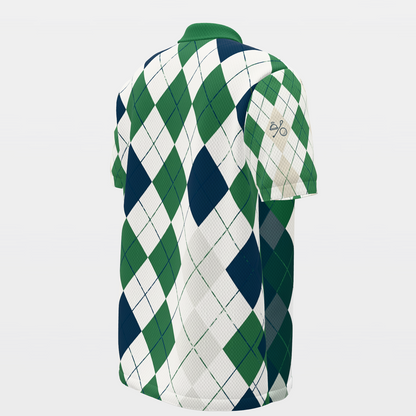 First Tee Breakfast Golf Polo Shirt – Back Right product view