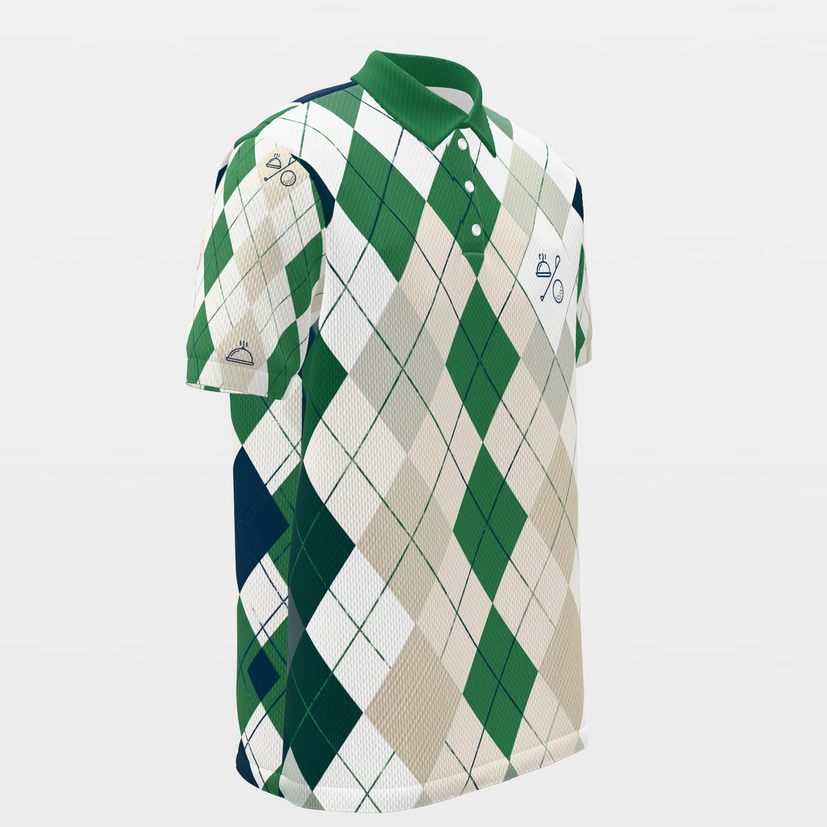 First Tee Breakfast Golf Polo Shirt – Front Right product view