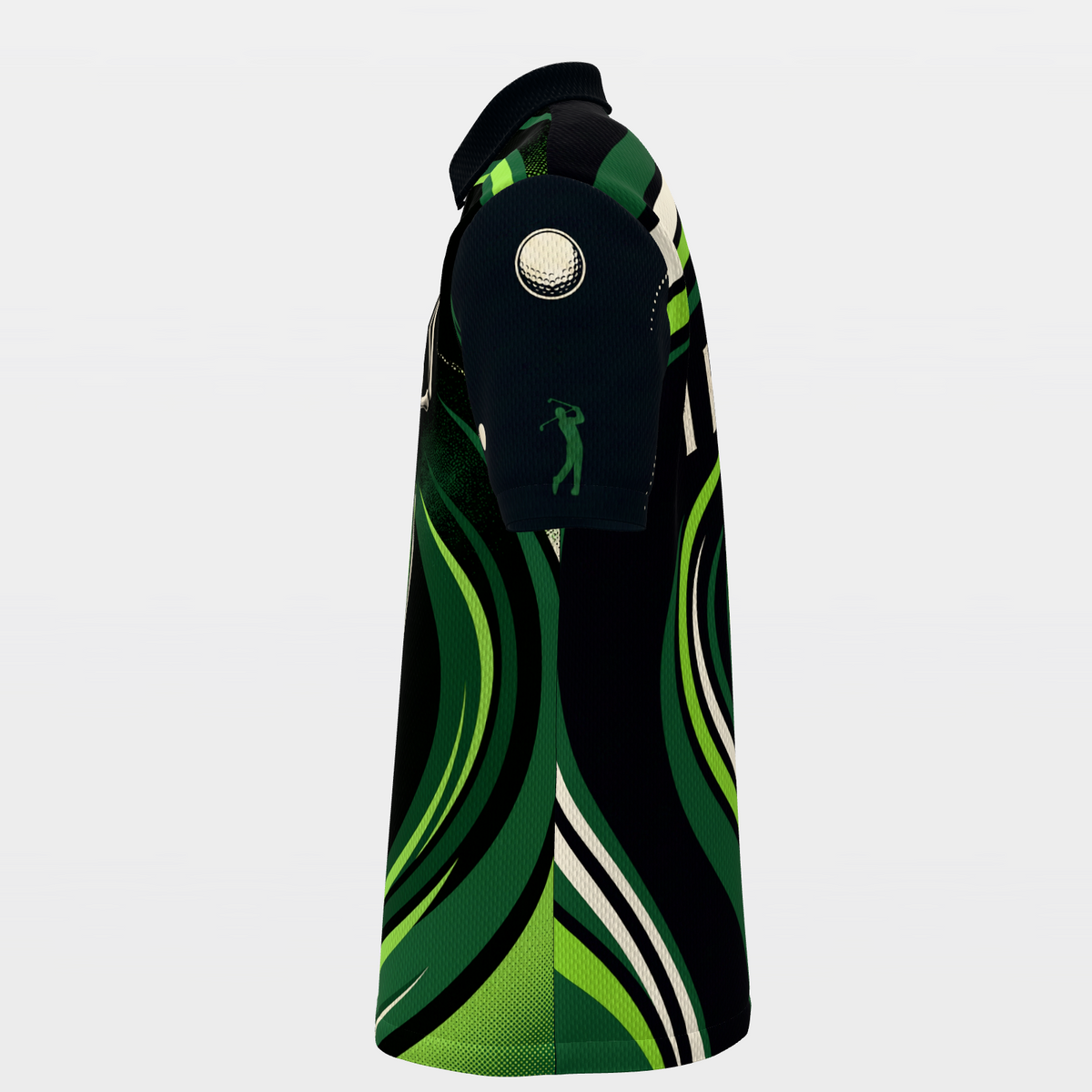 One Shot Reset Golf Polo Shirt – Left product view