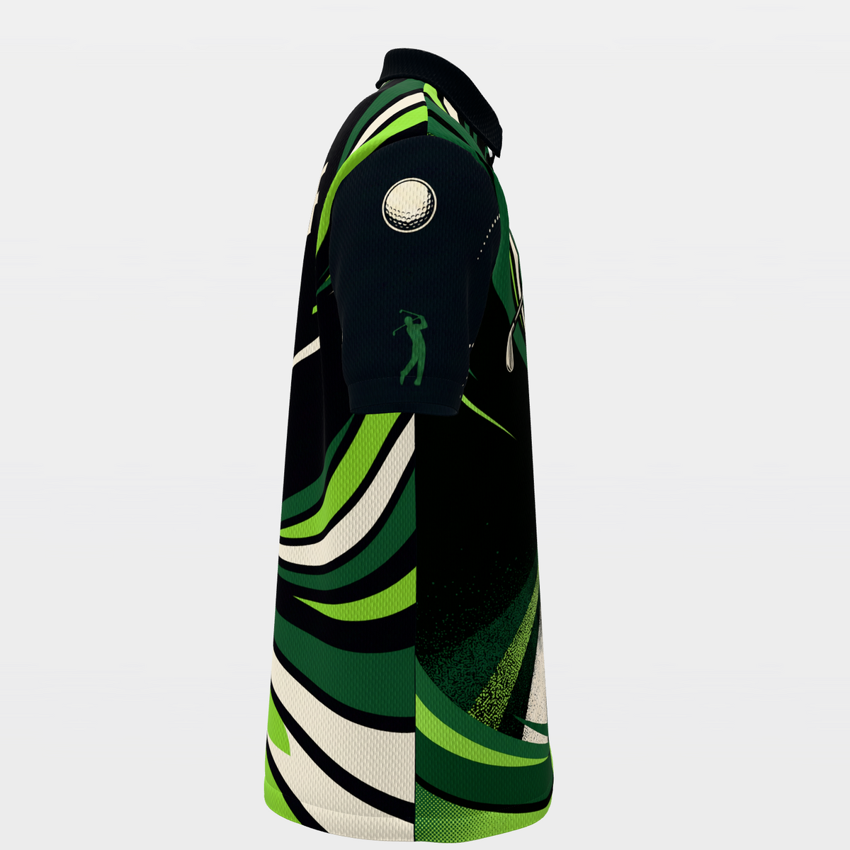 One Shot Reset Golf Polo Shirt – Right product view