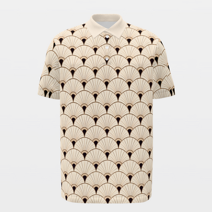 Queen of the Back Nine Golf Polo Shirt – Front product view