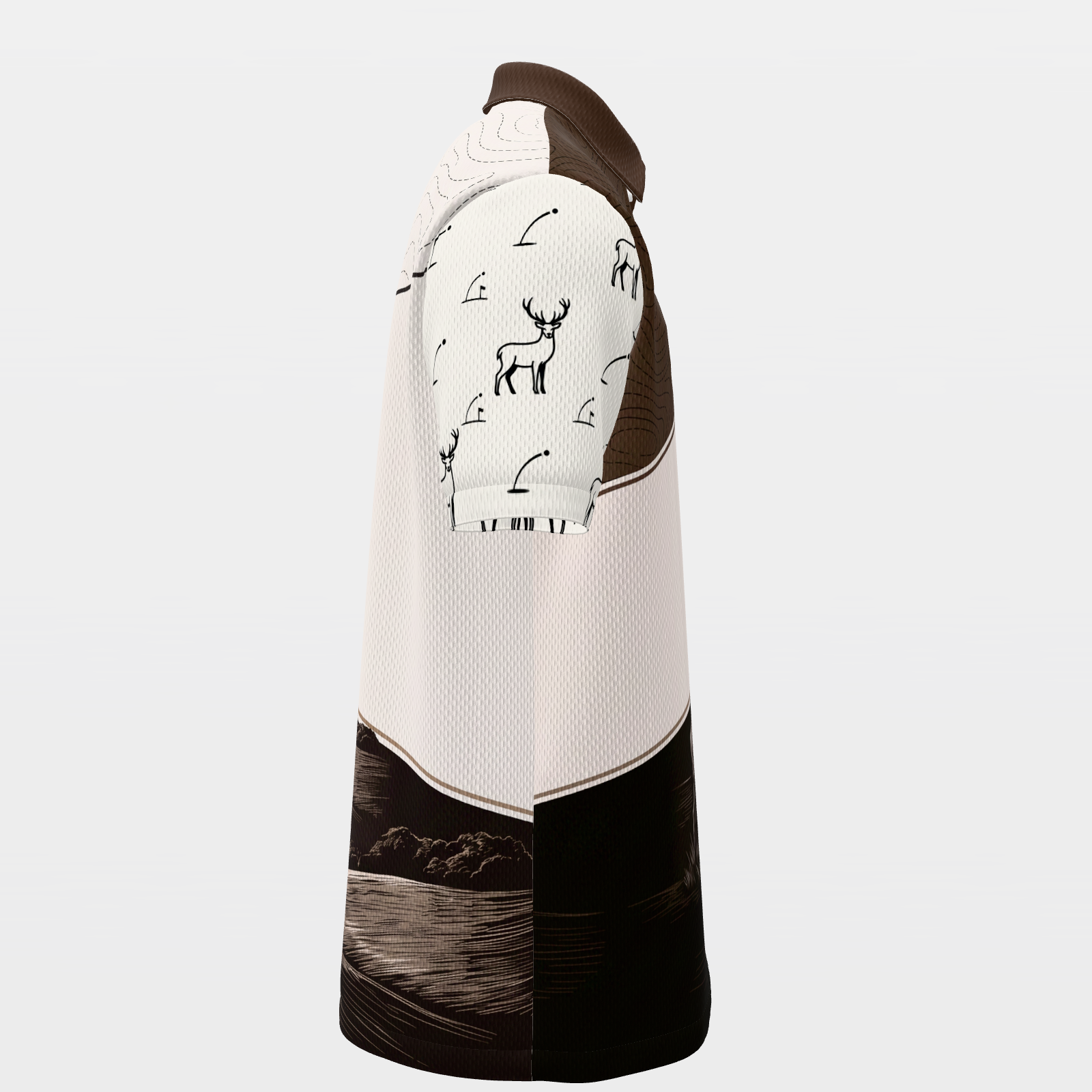 Edge of the Rough Golf Polo Shirt – Right product view