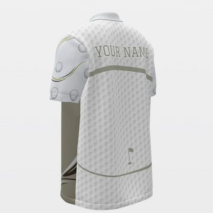 Last Tee After Dark Golf Polo Shirt – Back Left product view