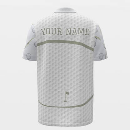 Last Tee After Dark Golf Polo Shirt – Back product view