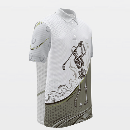Last Tee After Dark Golf Polo Shirt – Front Right product view