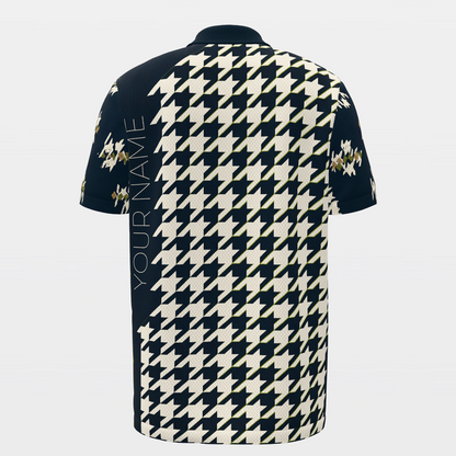 Dead Even Golf Polo Shirt – Back product view