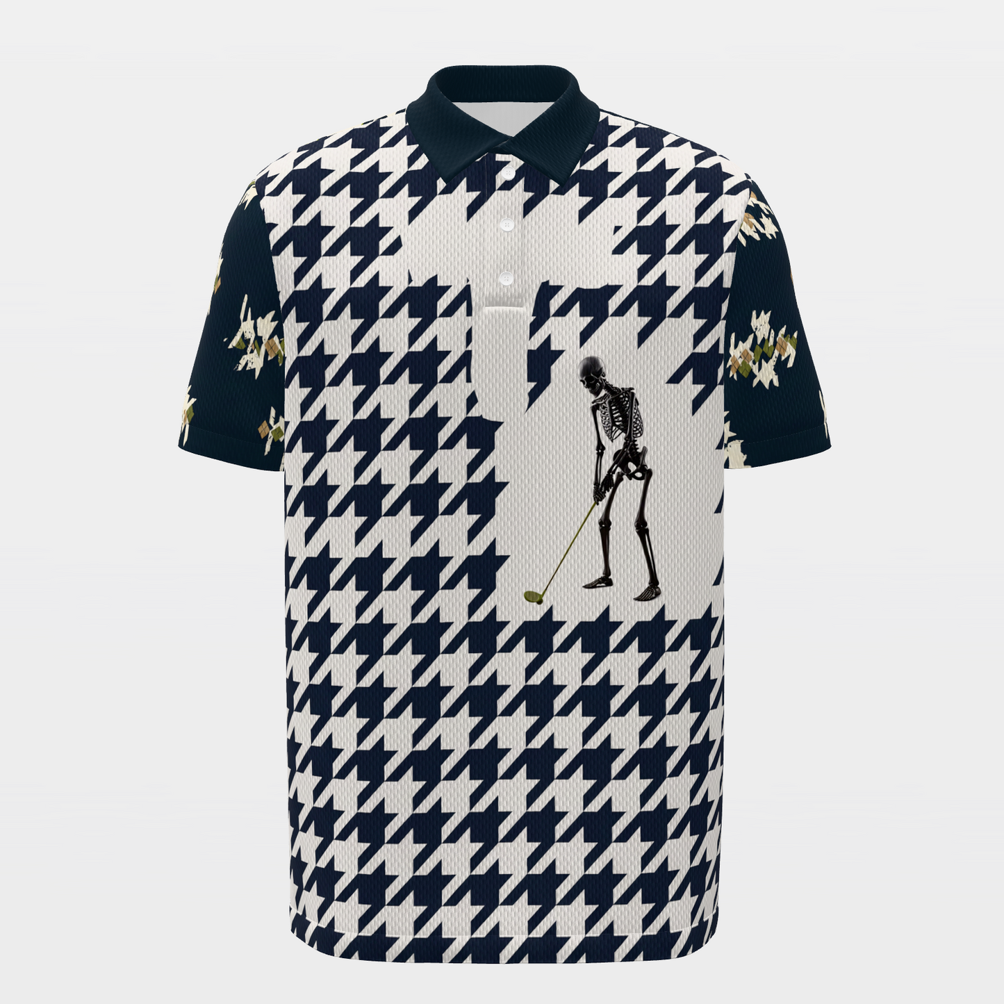 Dead Even Golf Polo Shirt – Front product view