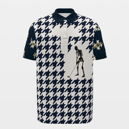 Dead Even Golf Polo Shirt – Front product view