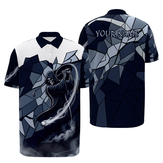 Cut Through the Fog Golf Polo Shirt – Front Back product view