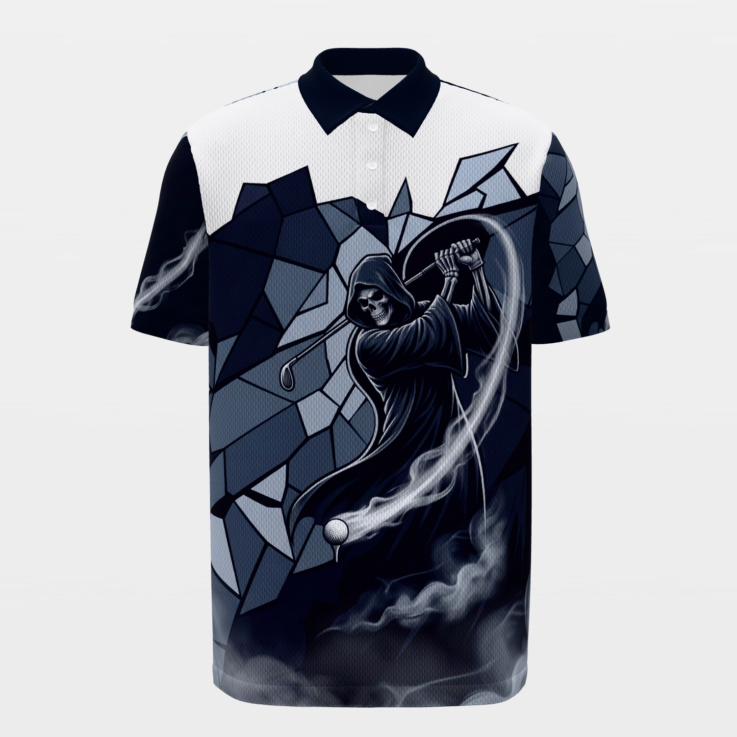 Cut Through the Fog Golf Polo Shirt – Front product view