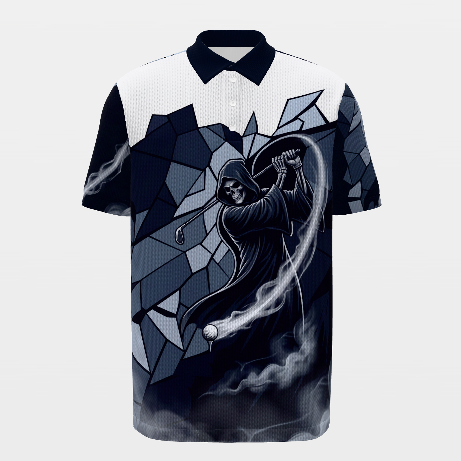 Cut Through the Fog Golf Polo Shirt – Front product view