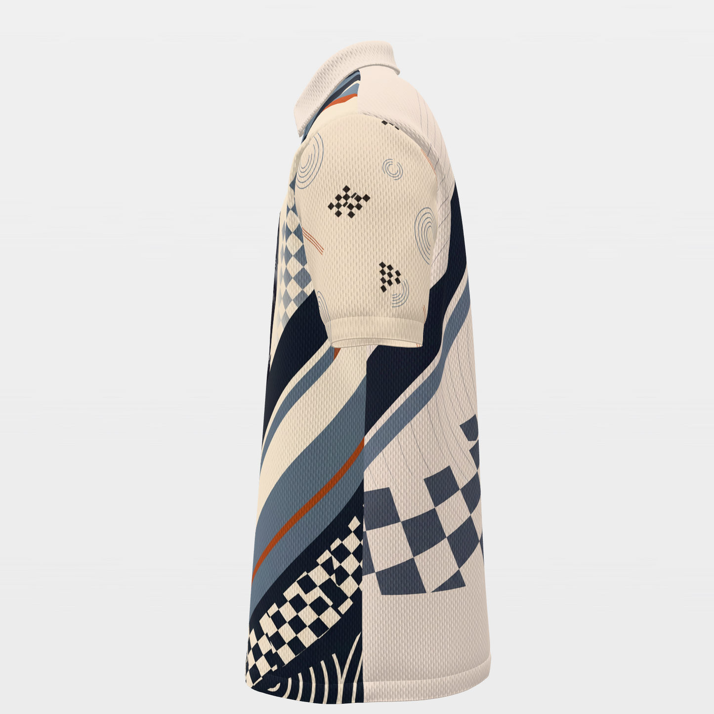 Teeth on the Turn Golf Polo Shirt – Left product view