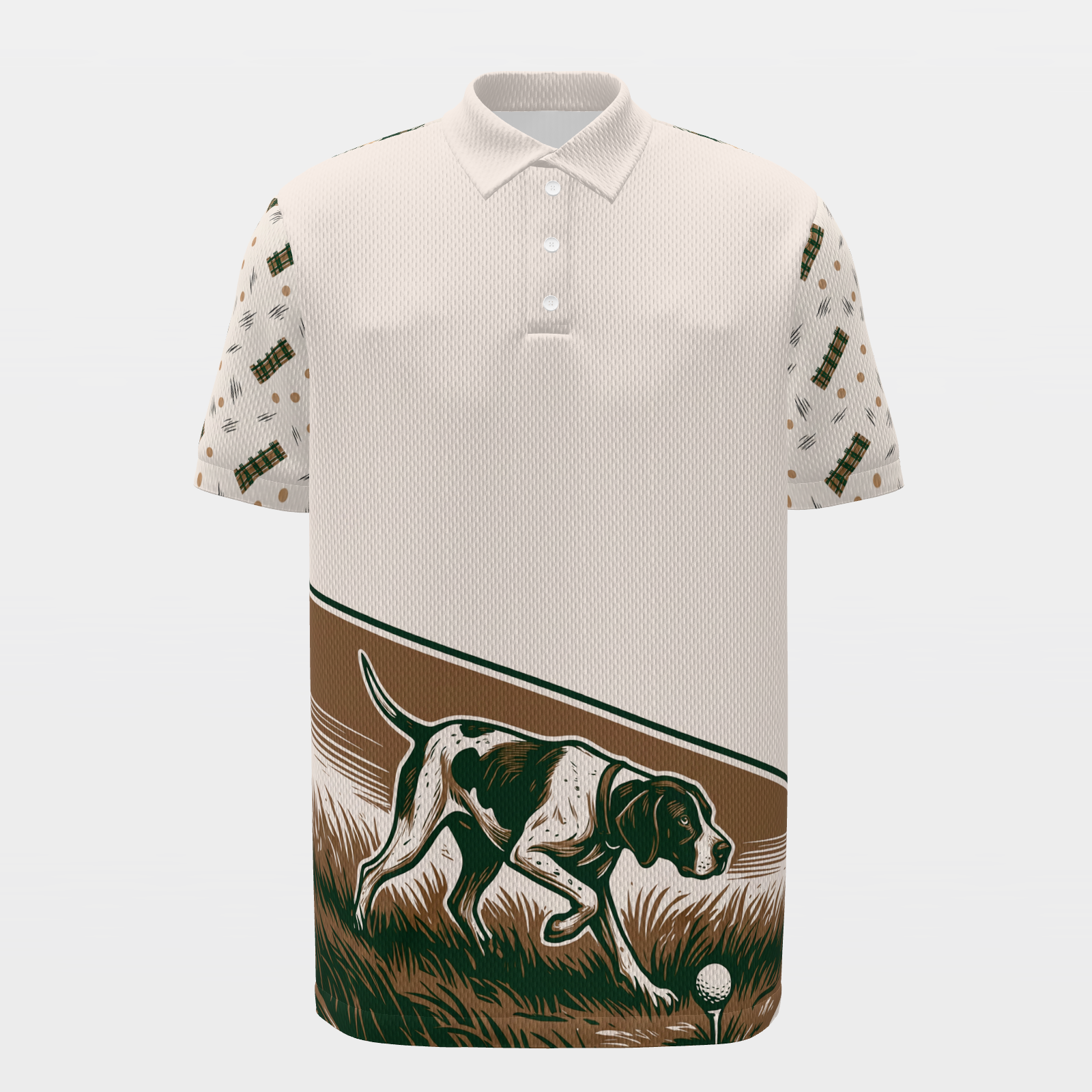 Clubhouse Companion Golf Polo Shirt – Front product view