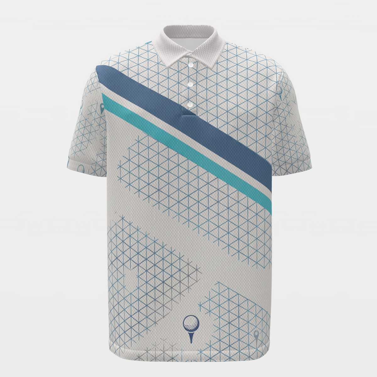 Golf Owns the Cycle Golf Polo Shirt – Front product view