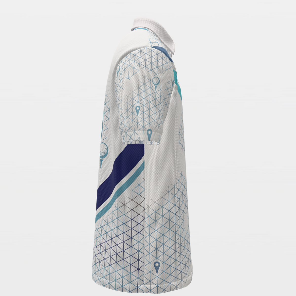Golf Owns the Cycle Golf Polo Shirt – Right product view