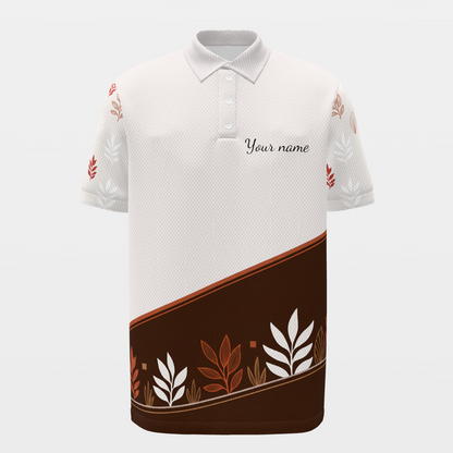 From Pin to Pour Golf Polo Shirt – Front product view