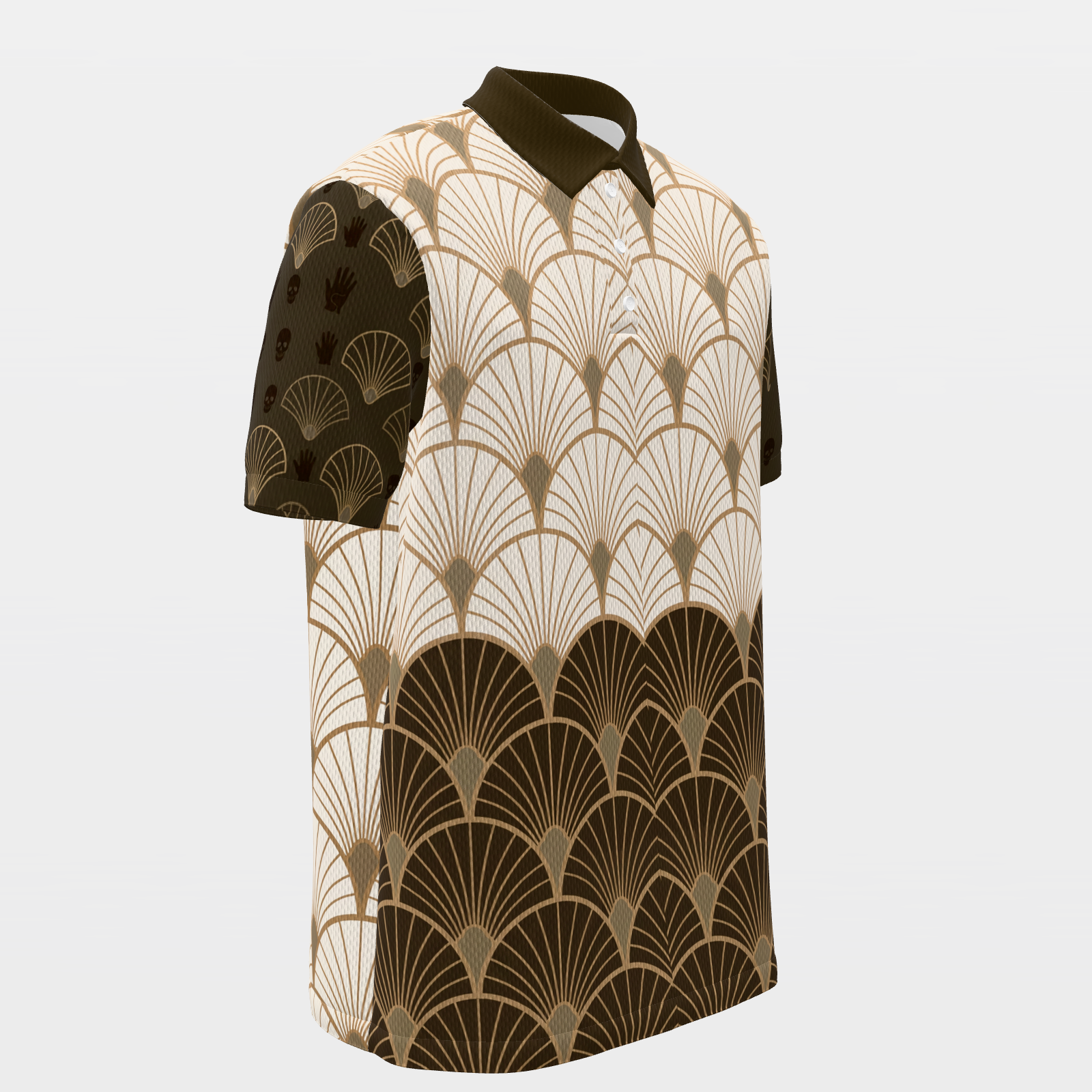 After-Hours Address Golf Polo Shirt – Front Right product view