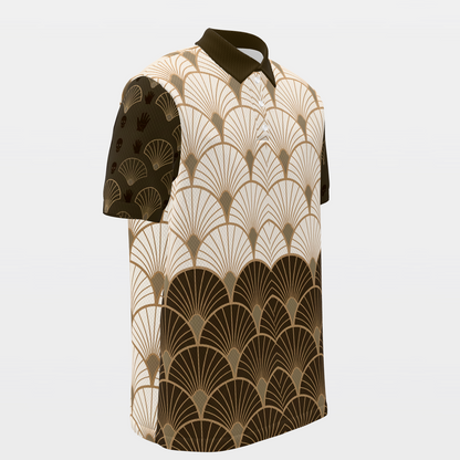 After-Hours Address Golf Polo Shirt – Front Right product view