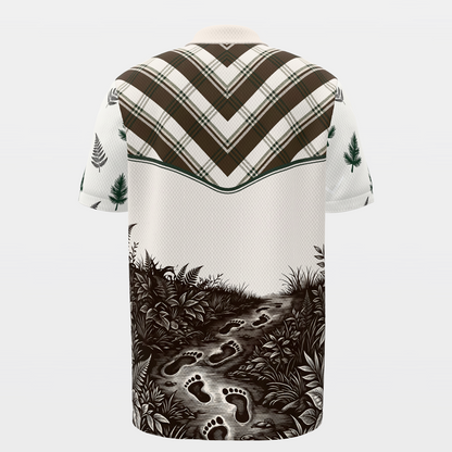 Clubhouse Cryptid Golf Polo Shirt – Back product view