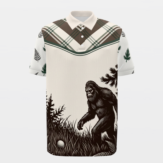 Clubhouse Cryptid Golf Polo Shirt – Front product view