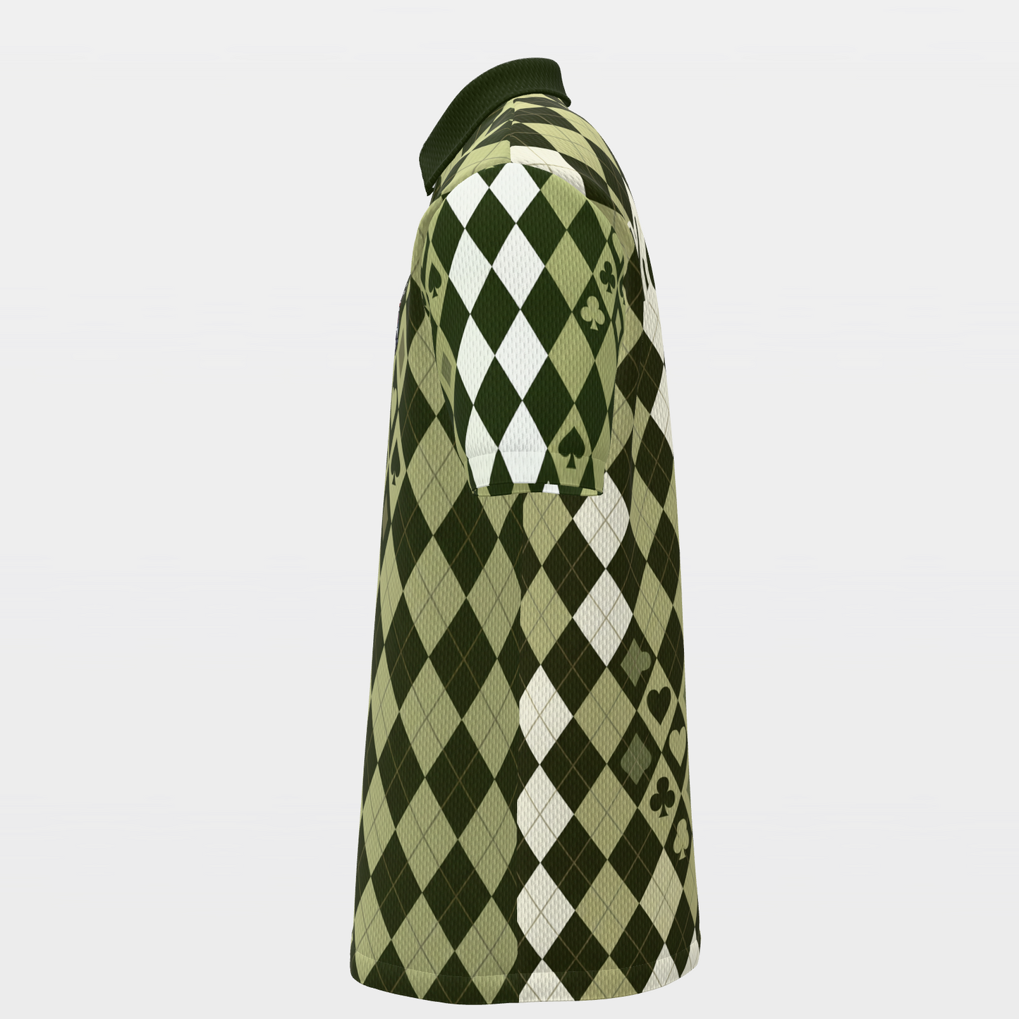 Wild Card Driver Golf Polo Shirt – Left product view